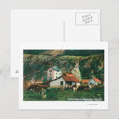 Rundvee tussen Barns SceneSkagway, AK Briefkaart (Voorkant / Achterkant)