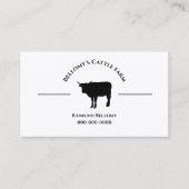 Rundvee Visitekaartje (Voorkant)