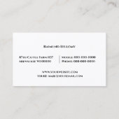 Rundvee Visitekaartje (Achterkant)