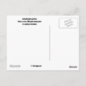 Rundvee, windmolen en ghost briefkaart (Achterkant)