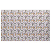 Rundveefhonden, lavendermeel stof (Fat Quarter)