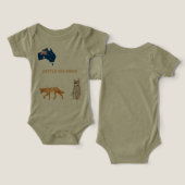 Rundveehond babyshirt (Ontwerp Voorkant & Achterkant)