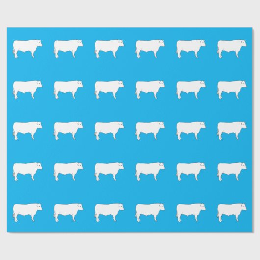 Rundveeststier Cadeaupapier (Vlak)