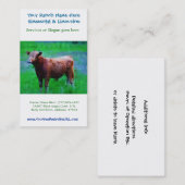 Rundveeteelt Visitekaartje (Voorkant / Achterkant)