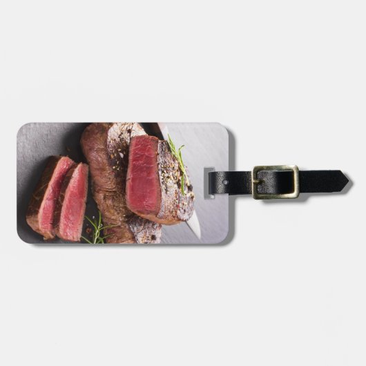rundvlees bagagelabel (Voorkant horizontaal)