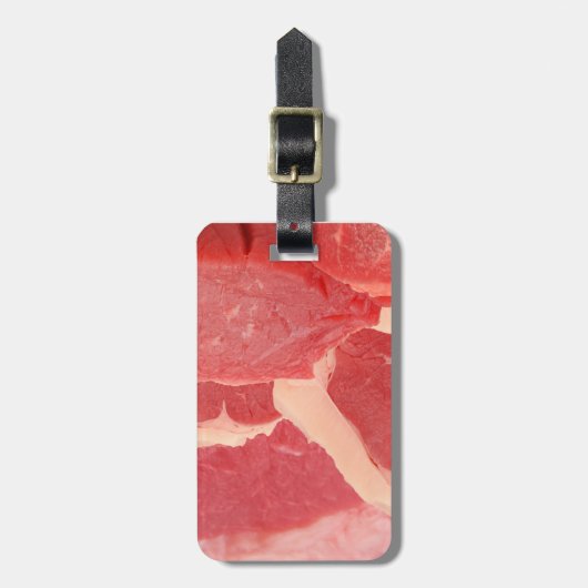 rundvlees bagagelabel (Voorkant verticaal)
