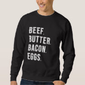 RUNDVLEES. BOTER. SPEK. EIEREN. TRUI (Voorkant)