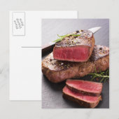 rundvlees briefkaart (Voorkant / Achterkant)