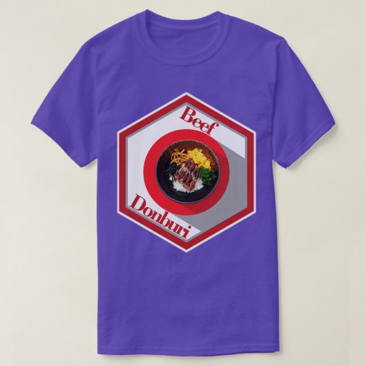 rundvlees donburi t-shirt (Design voorkant)
