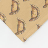 Rundvlees Empanadas Spaans-Latijns-Amerikaanse voe Fleece Deken (Hoek)