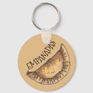 Rundvlees Empanadas Spaans-Latijns-Amerikaanse voe Sleutelhanger