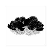 Rundvlees en Broccoli Chinees restaurant Afhaalmaa Rubberstempel (Afrduk)