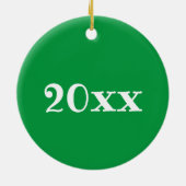 Rundvlees en Broccoli-Chinees restaurant met uitke Keramisch Ornament (Achterkant)