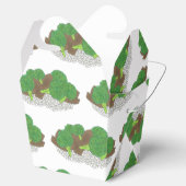 Rundvlees en Broccoli-Chinees Takeaway Takeout Foo Bedankdoosjes (Geopend)