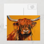 Rundvlees en mosterd briefkaart (Voorkant / Achterkant)