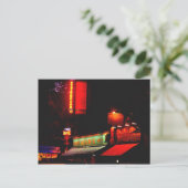 Rundvlees of vis? briefkaart (Staand voorkant)