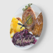 Rundvlees Roulade met aardappelen en keuken van ro Grote Klok (Hoek)