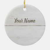 Rundvlees Roulade met aardappelen en keuken van ro Keramisch Ornament (Achterkant)