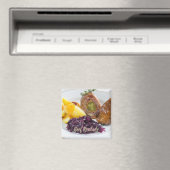 Rundvlees Roulade met aardappelen en keuken van ro Magneet (Insitu (Vaatwasser))