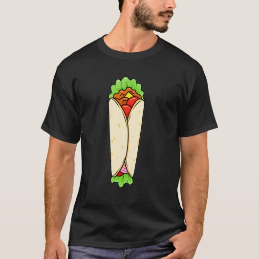 Rundvlees Shawarma  Arabische Shawarma  Midden-Oos T-shirt (Voorkant)