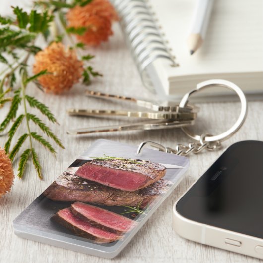 rundvlees sleutelhanger (Voorkant Rechts)