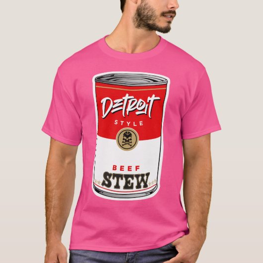 rundvlees Stew T-shirt (Voorkant)