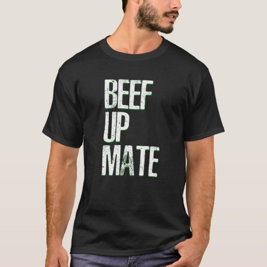 Rundvlees van gehakt rundvlees Barbecue T-shirt (Voorkant)
