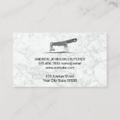 Rundvleesdiagram | Echtgenote van slagerijen Visitekaartje (Achterkant)