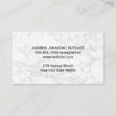 Rundvleesdiagram Visitekaartje (Achterkant)