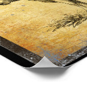  rundvleeskaart met genummerde deelstukken poster (Hoek)