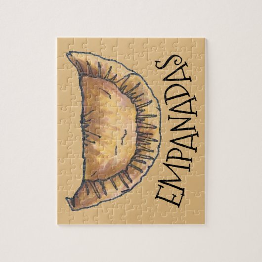 Rundvleeskaas Empanadas Latijns-Amerikaanse voedse Legpuzzel (Verticaal)