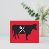 Rundvleeskoning Briefkaart (Staand voorkant)