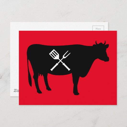 Rundvleeskoning Briefkaart (Voorkant / Achterkant)