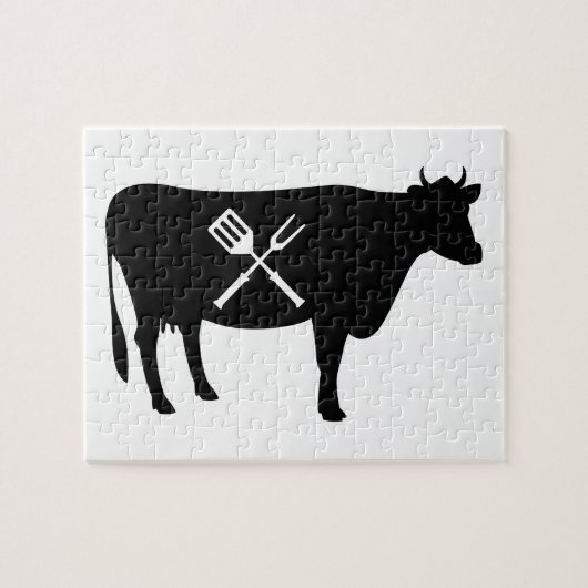 Rundvleeskoning Legpuzzel (Horizontaal)