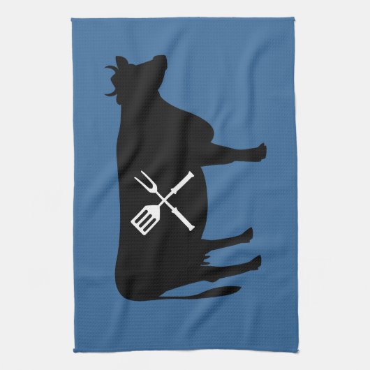 Rundvleeskoning Theedoek (Verticaal)