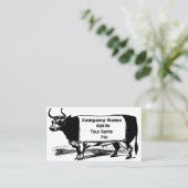  Rundvleeskuikens Visitekaartje (Staand voorkant)