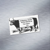  Rundvleeskuikens Visitekaartje Magneet (Voorbeeld)