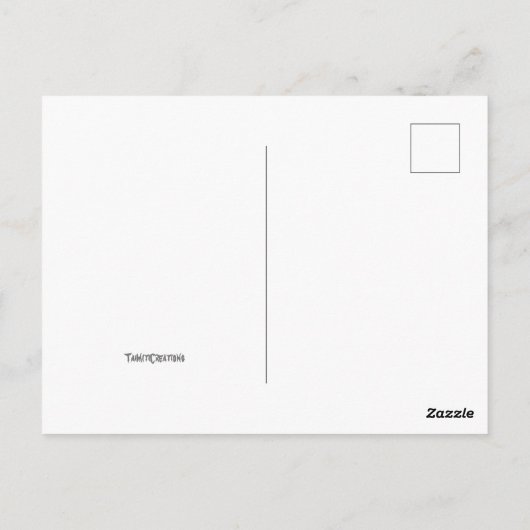 * RUNE ALGIZ * BRIEFKAART (Achterkant)