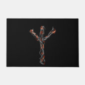 * RUNE ALGIZ * DEURMAT (Voorkant)