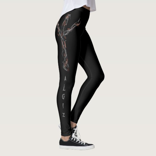 * RUNE - ALGIZ * LEGGINGS (Rechts)