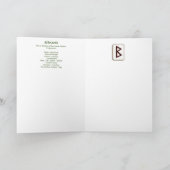 Rune Berkano - Moeder Aarde - Art Nouveau Kaart (Binnen)