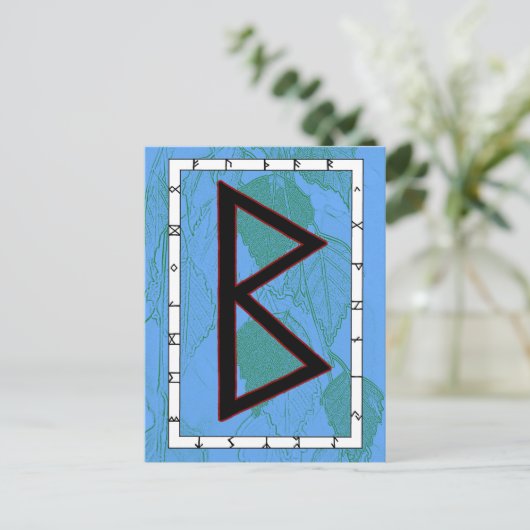 Rune Berkano - Moeder Aarde Briefkaart (Staand voorkant)