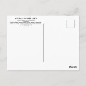 Rune Berkano - Moeder Aarde Briefkaart (Achterkant)