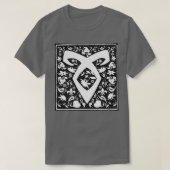 Rune Calligraphy Block Positive T-shirt (Design voorkant)
