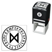 Rune Circle (24) Dagaz] Zelfinktstempel Zelfinktende Stempel (In situ)