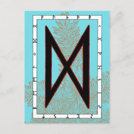 Rune Dagaz - DoorbraakBriefkaart Briefkaart