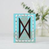 Rune Dagaz - DoorbraakBriefkaart Briefkaart (Staand voorkant)