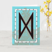 Rune Dagaz - DoorbraakKaart Kaart (Gele Bloem)