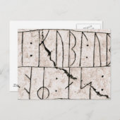 Rune DR 81 Briefkaart (Voorkant / Achterkant)