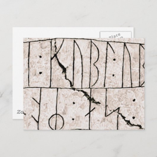 Rune DR 81 Briefkaart (Voorkant / Achterkant)